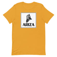 Load image into Gallery viewer, Classic Block ARIZA Logo Fitted Tee - 10 colors