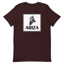 Load image into Gallery viewer, Classic Block ARIZA Logo Fitted Tee - 10 colors