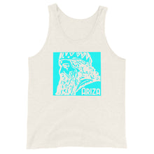 Load image into Gallery viewer, Teal ARIZA Stamp Unisex Tank Top - 9 colors