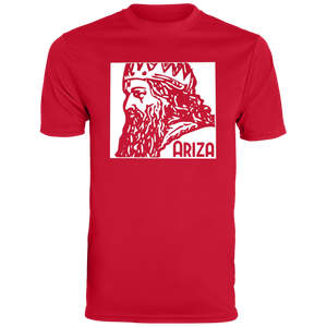 ARIZA Big Stamp Logo | Athletic Men's Moisture-Wicking Tee