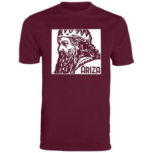 ARIZA Big Stamp Logo | Athletic Men's Moisture-Wicking Tee