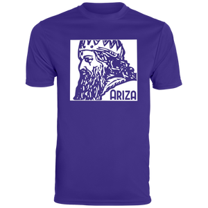 ARIZA Big Stamp Logo | Athletic Men's Moisture-Wicking Tee