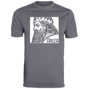 ARIZA Big Stamp Logo | Athletic Men's Moisture-Wicking Tee