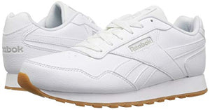 Reebok Mens Classic Harman Run Sneaker, us-white/gum, 4.5 M US