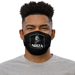ARIZA box logo face mask