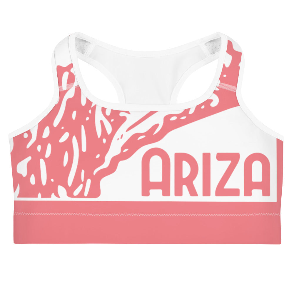 Pink ARIZA Sports Bra