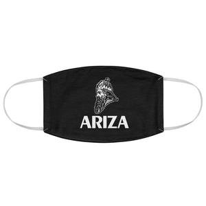 Ariza King logo fabric face mask