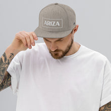Load image into Gallery viewer, 3D Puff ARIZA flatbill snapback w/ Beard on the side
