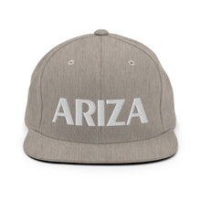 Load image into Gallery viewer, 3D Puff Basic ARIZA Snapback Flatbill Hat
