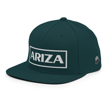 Load image into Gallery viewer, 3D Puff ARIZA Box Snapback Flatbill Hat - many colors
