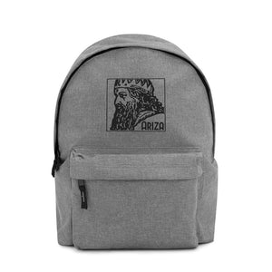 ARIZA Stamp Embroidered Backpack