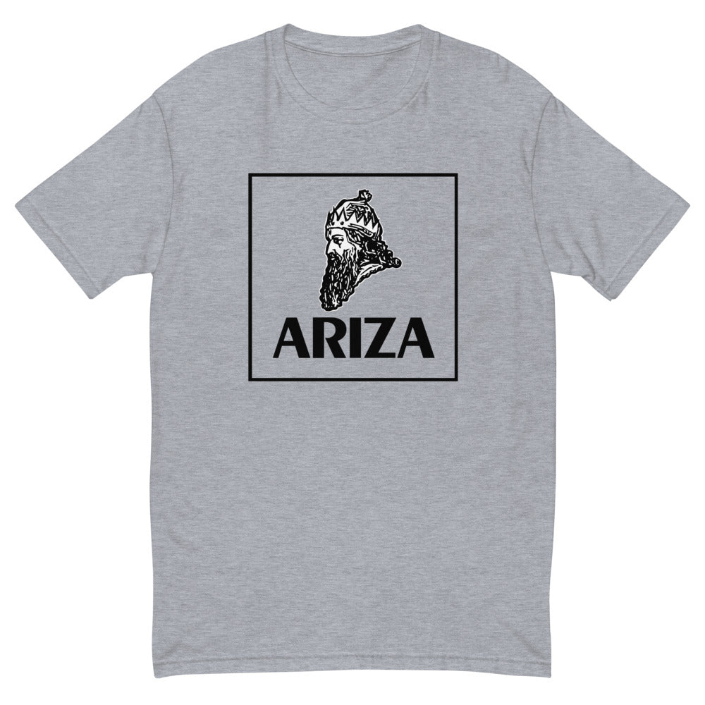Classic OG ARIZA Logo Fitted T-Shirt - grey or white