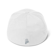 Load image into Gallery viewer, White 3D puff fitted hat
