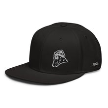 Load image into Gallery viewer, Many colors available - Snapback Flatbill - The King simplified stitch
