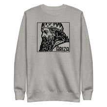 Load image into Gallery viewer, ARIZA Stamp Logo Unisex Heather Fleece Pullover - 3 colors
