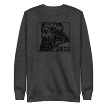 Load image into Gallery viewer, ARIZA Stamp Logo Unisex Heather Fleece Pullover - 3 colors
