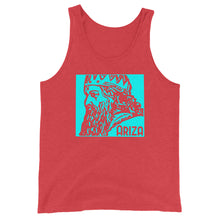Load image into Gallery viewer, Teal ARIZA Stamp Unisex Tank Top - 9 colors
